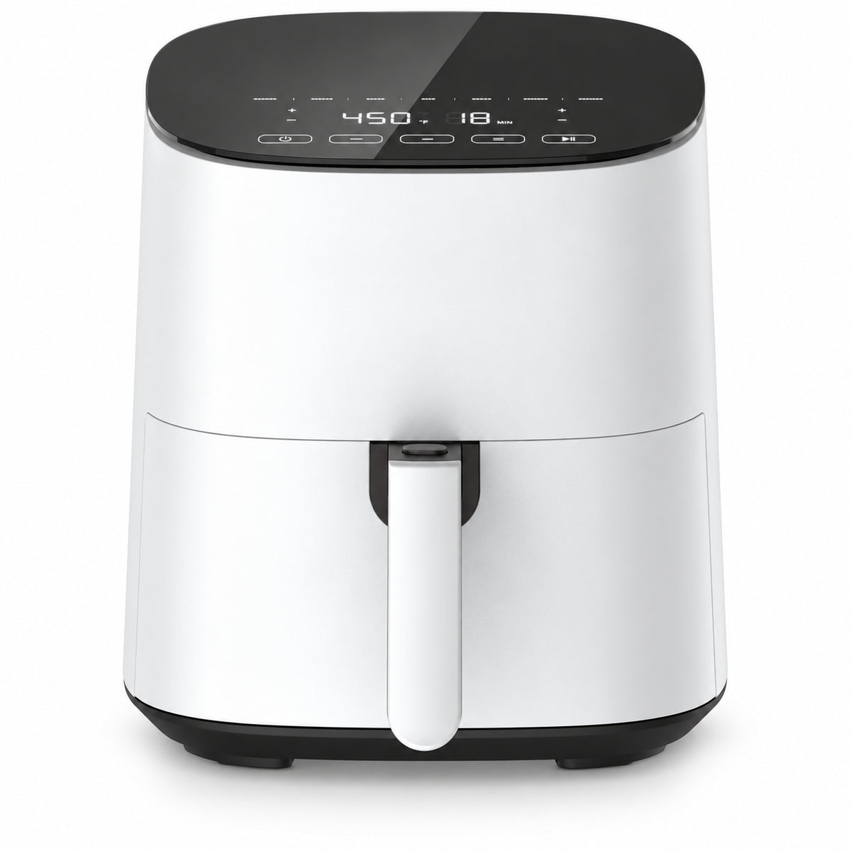 5-Quart Digital Air Fryer with Touch Controls, White